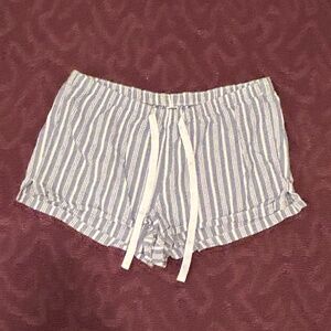 Striped Pajama Shorts